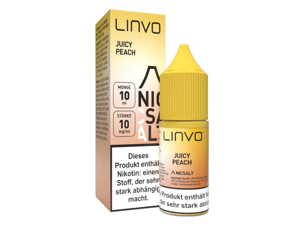 Juicy Peach - Linvo Nikotinsalz Liquid