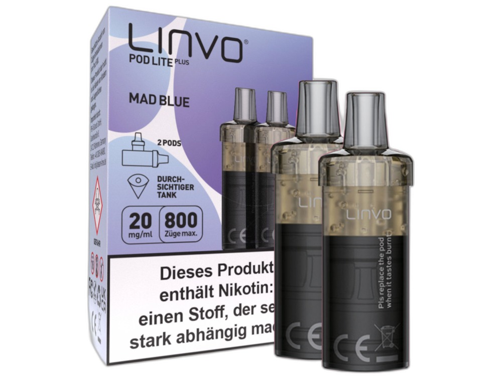 Linvo - Pod Lite Plus Cartridge 20 mg/ml (2 Stück pro Packung)