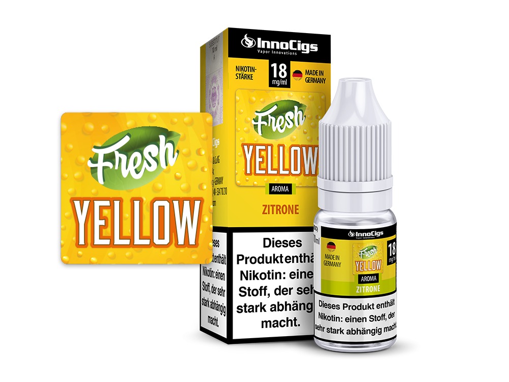 Fresh Yellow Zitrone - InnoCigs Liquid