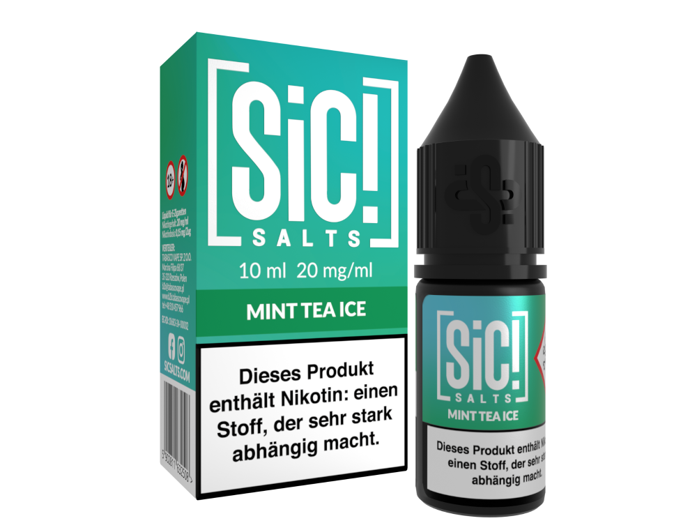 Mint Tea Ice - SiC! Salts Nikotinsalz Liquid
