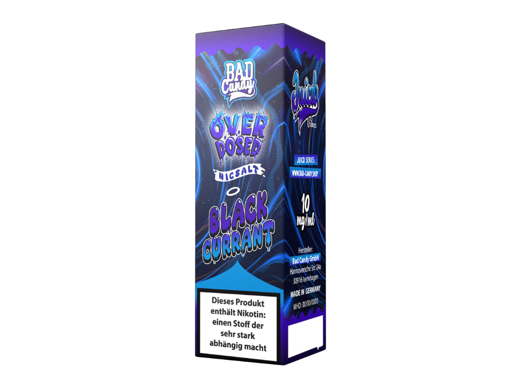 Blackcurrant - Juicd - Bad Candy Liquids Nikotinsalz Liquid