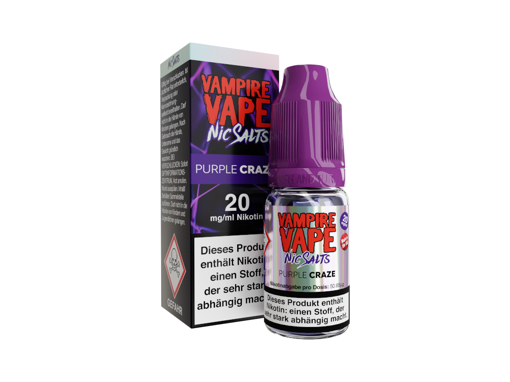 Purple Craze - Vampire Vape Nikotinsalz Liquid