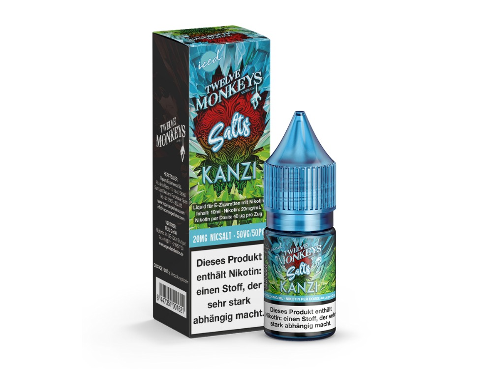 Kanzi - Iced - Twelve Monkeys Nikotinsalz Liquid