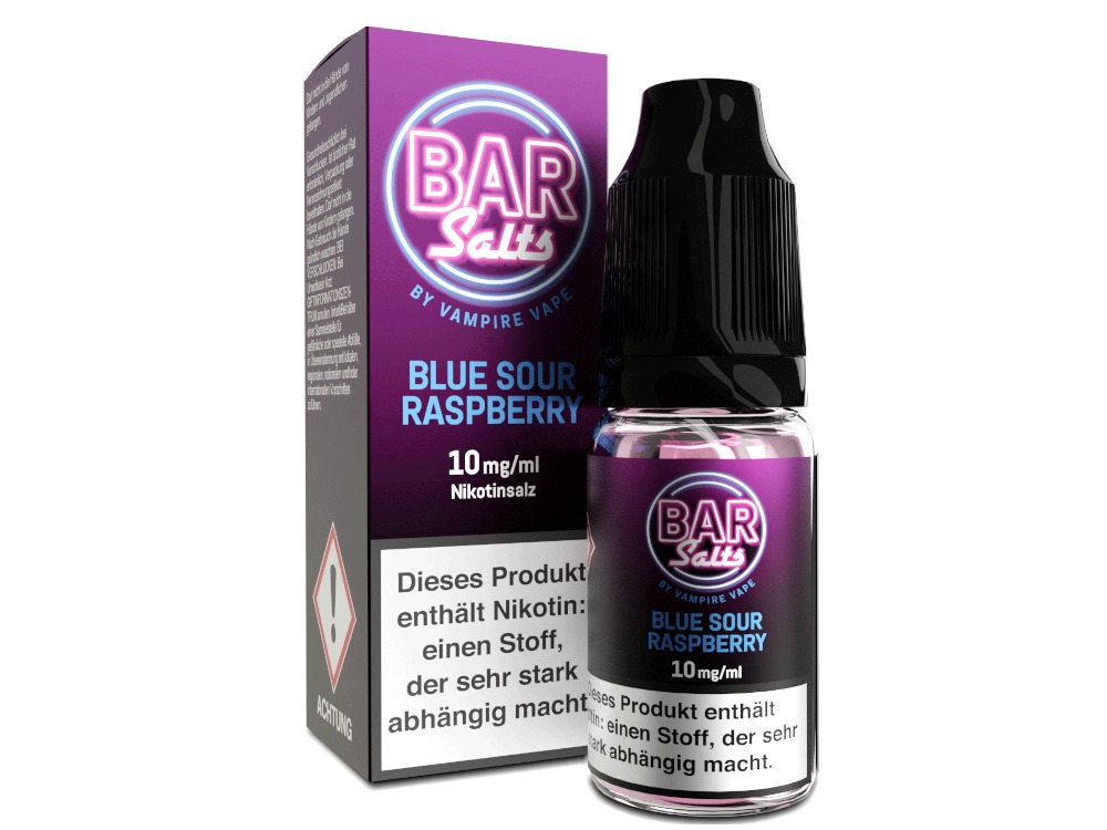 Blue Sour Raspberry - Bar Salts - Vampire Vape Nikotinsalz Liquid