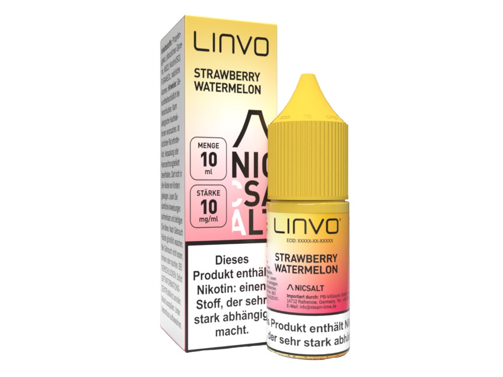 Strawberry Watermelon - Linvo Nikotinsalz Liquid