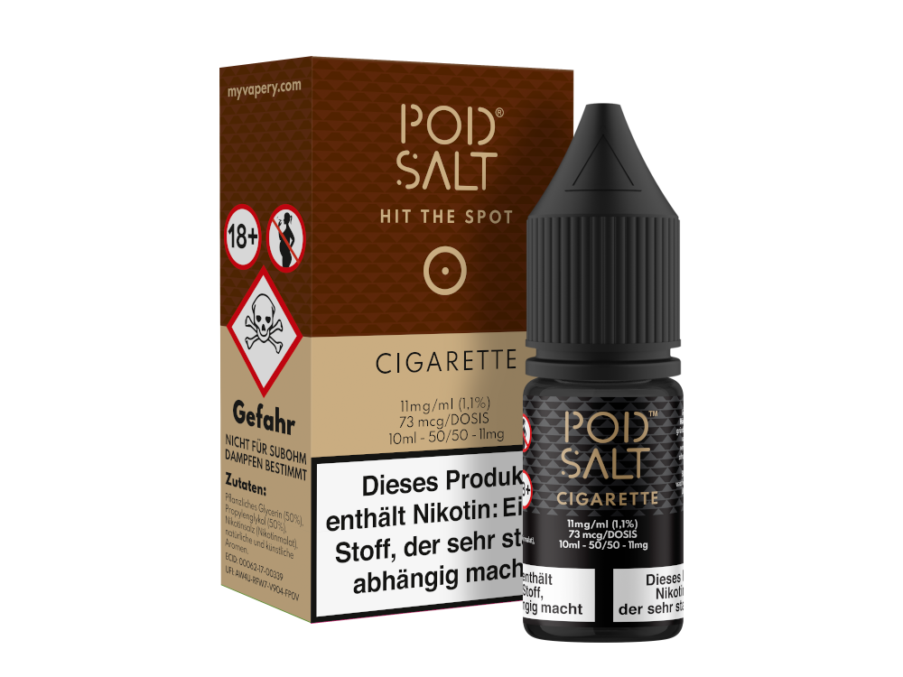 Cigarette - Pod Salt Nikotinsalz Liquid