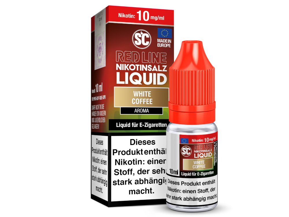 White Coffee - Red Line - SC Nikotinsalz Liquid
