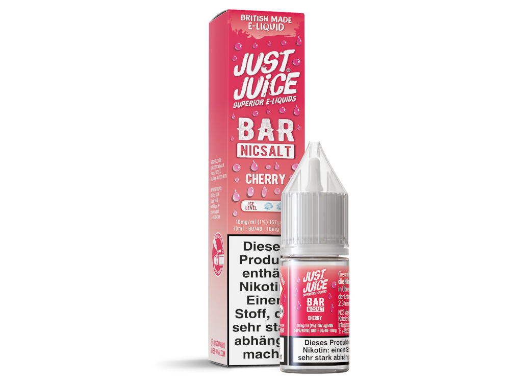 Cherry - Just Juice Bar Nikotinsalz Liquid