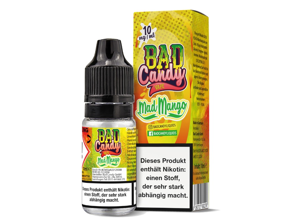 Mad Mango - Bad Candy Liquids Nikotinsalz Liquid