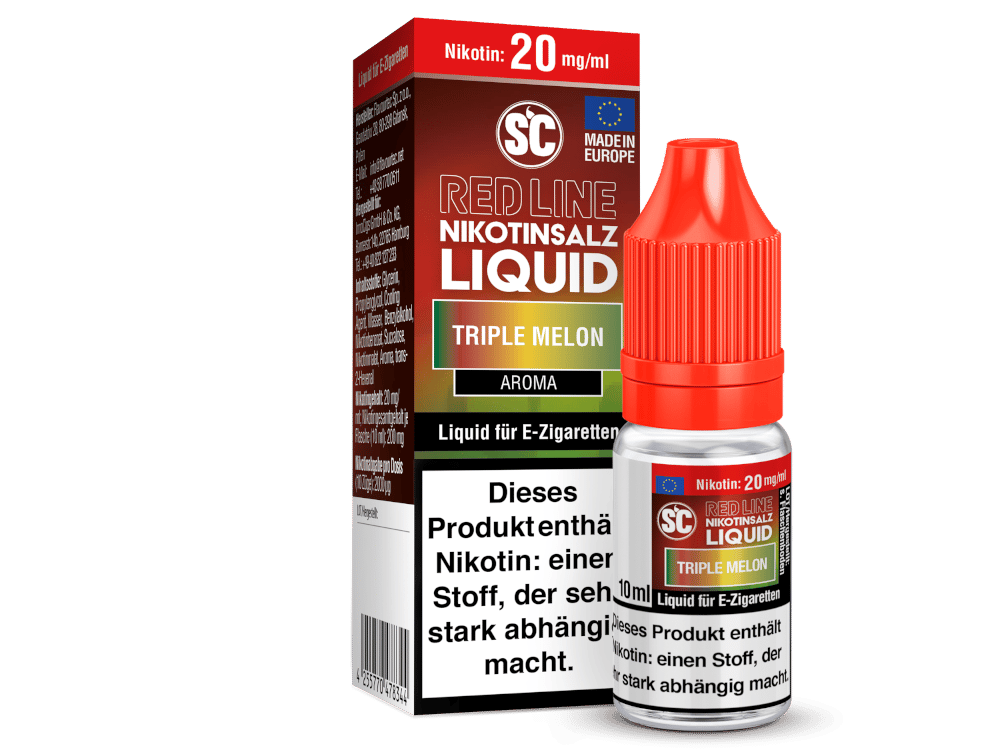 Triple Melon - Red Line - SC Nikotinsalz Liquid