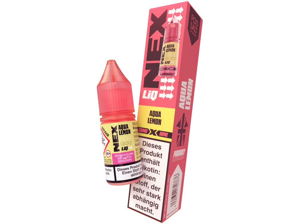 Aqua Lemon - NexLiq - Pod Salt Nikotinsalz Liquid