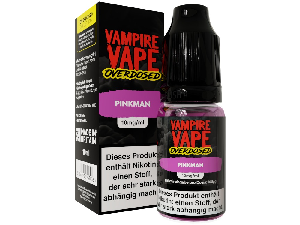 Pinkman - Overdosed - Vampire Vape Nikotinsalz Liquid