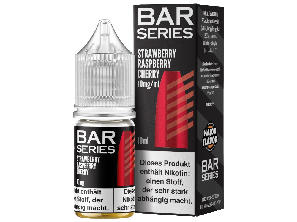 Strawberry Raspberry Cherry - Bar Series Nikotinsalz Liquid