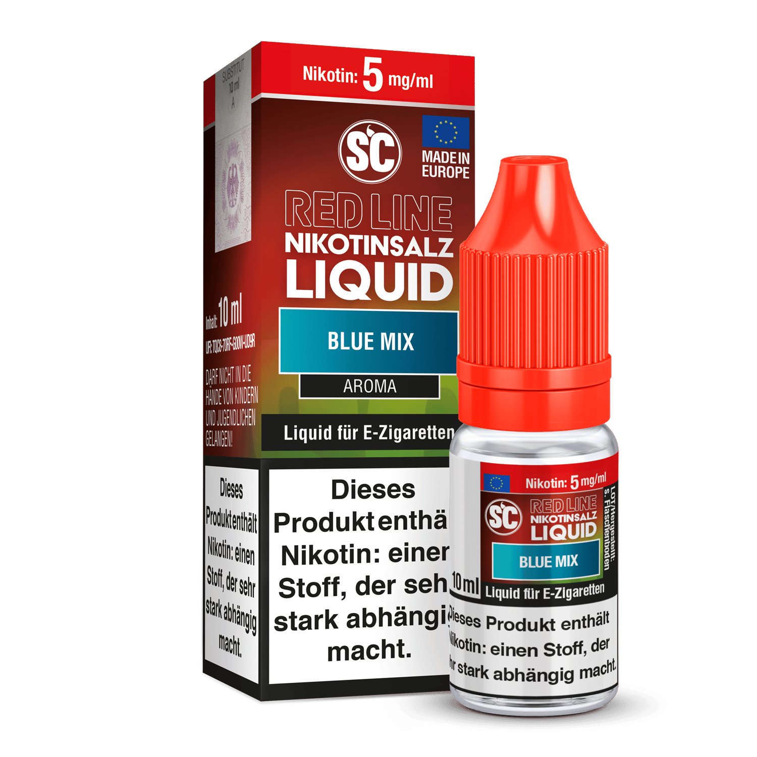 Blue Mix - Red Line - SC Nikotinsalz Liquid