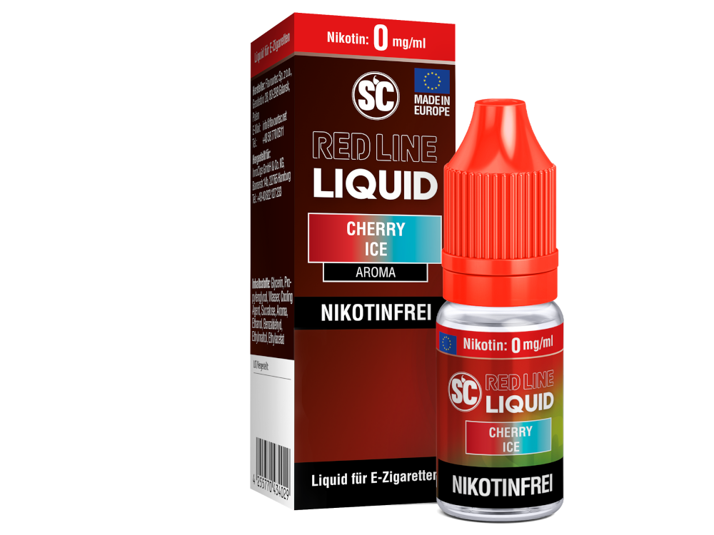 Cherry Ice - Red Line - SC Nikotinsalz Liquid