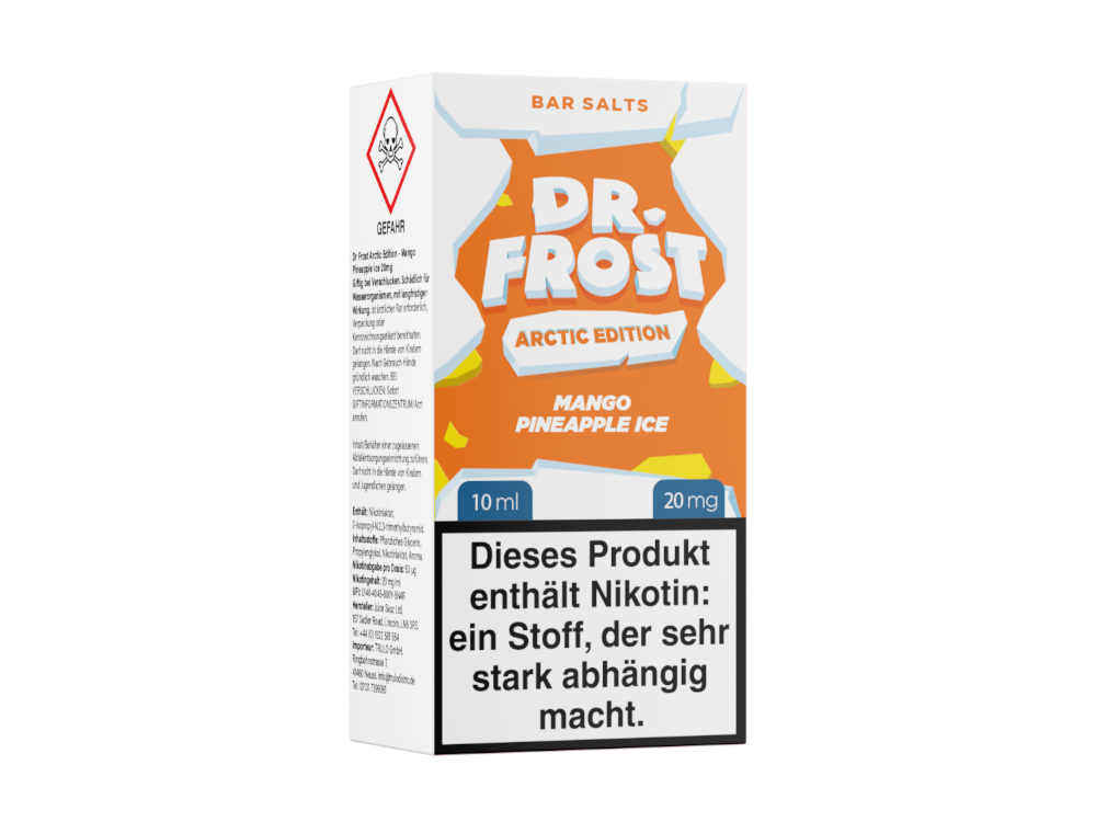 Mango Pineapple Ice - Arctic Edition - Dr. Frost Nikotinsalz Liquid