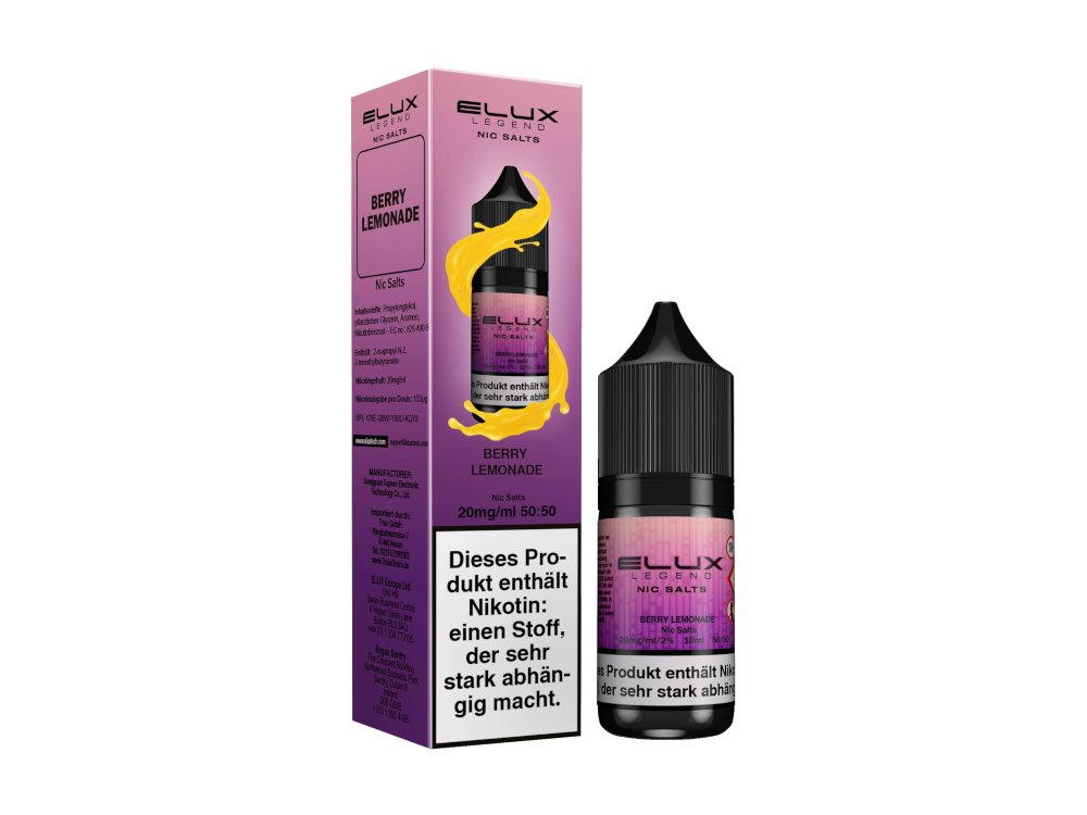 Berry Lemonade - Elux Nikotinsalz Liquid