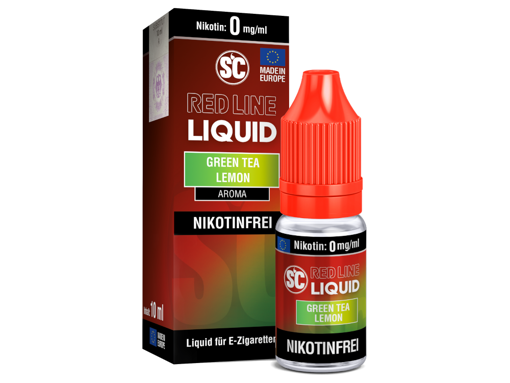 Green Tea Lemon - Red Line - SC Liquid