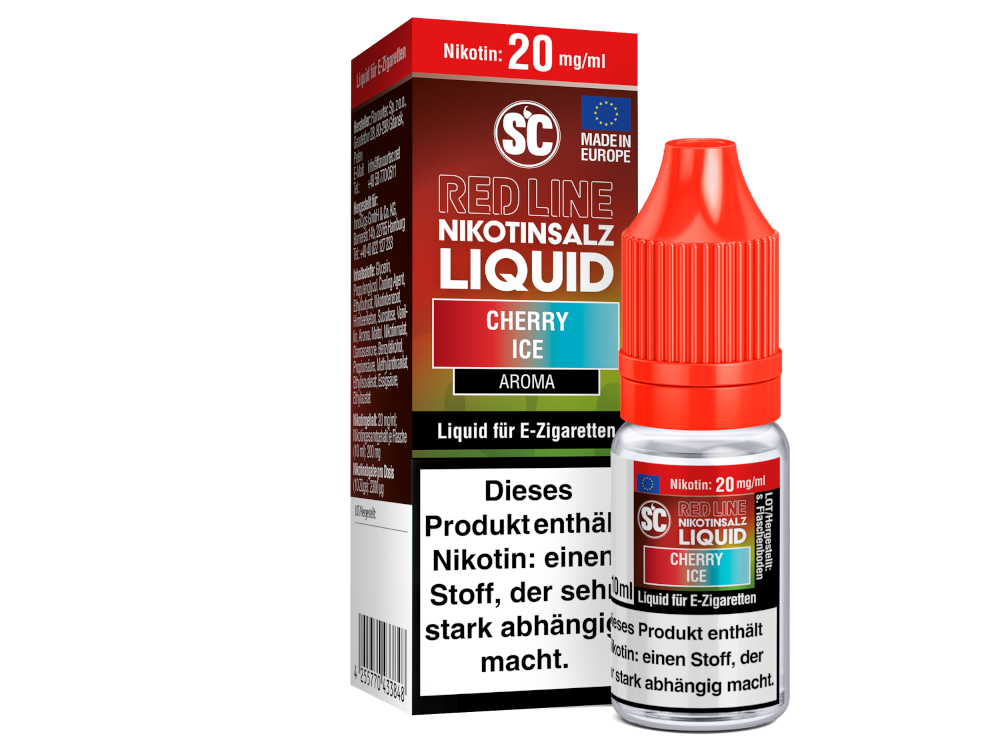 Cherry Ice - Red Line - SC Nikotinsalz Liquid