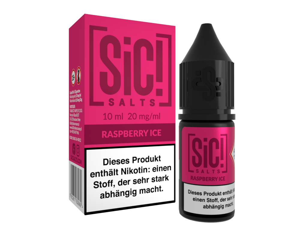 Raspberry Ice - SiC! Salts Nikotinsalz Liquid