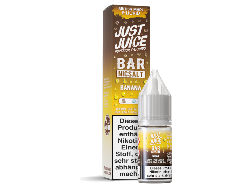 Banana - Just Juice Bar Nikotinsalz Liquid
