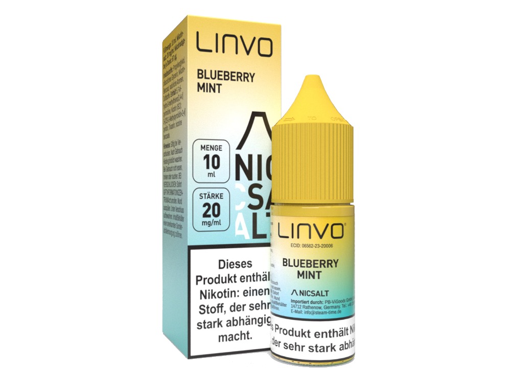 Blueberry Mint - Linvo Nikotinsalz Liquid