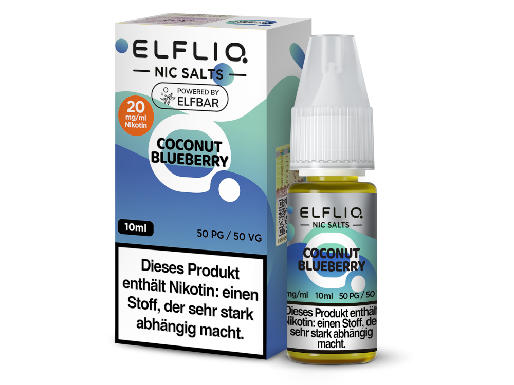 Coconut Blueberry - ELFLIQ Nikotinsalz Liquid