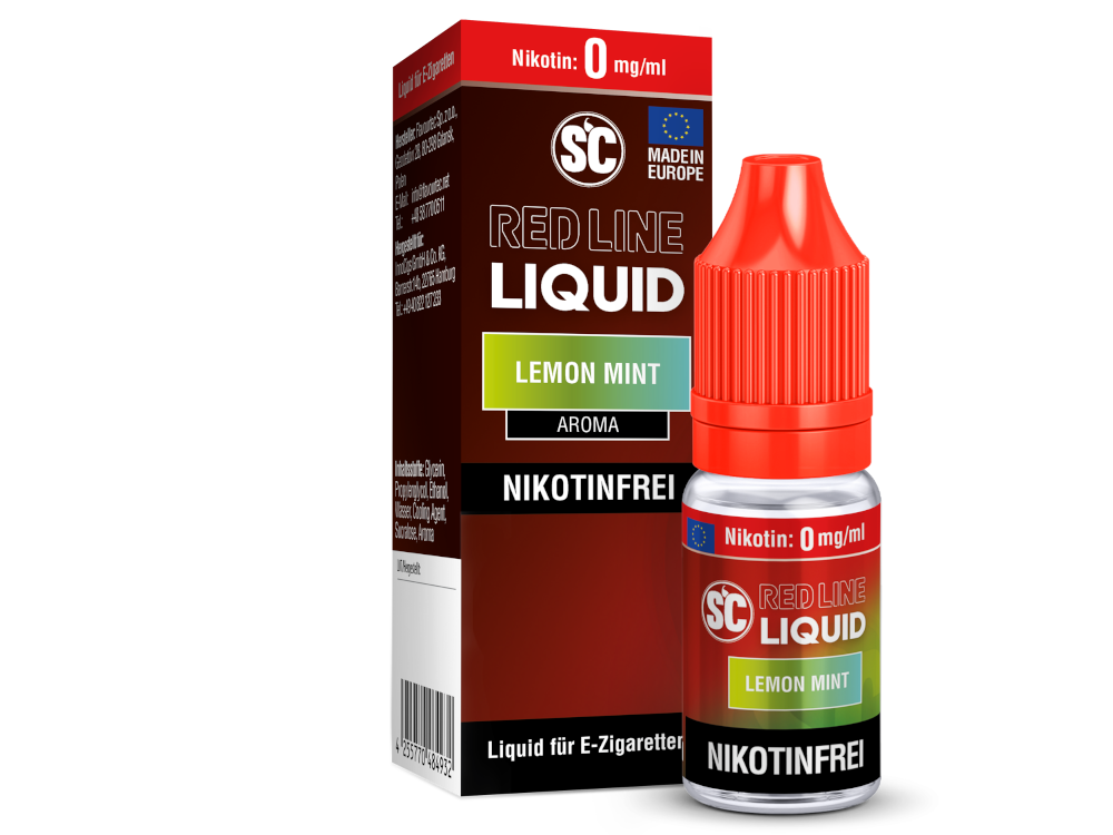 Lemon Mint - Red Line - SC Nikotinsalz Liquid
