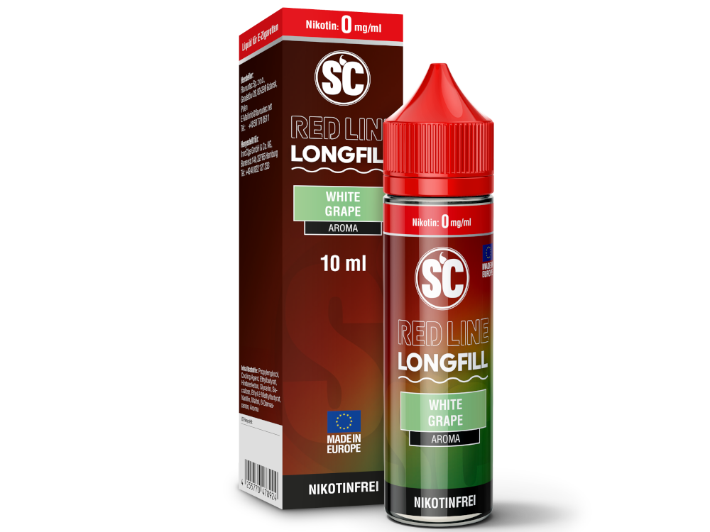 White Grape - Red Line - SC Longfill 10ml
