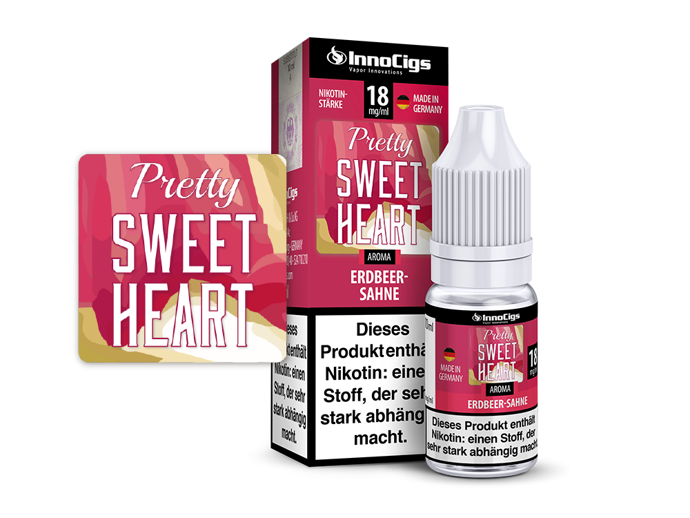 Pretty Sweetheart Sahne-Erdbeer - InnoCigs Liquid