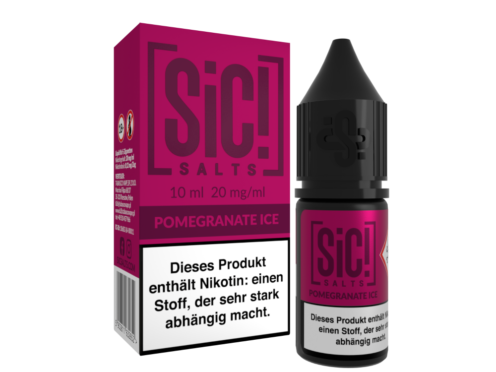Pomegranate Ice - SiC! Salts Nikotinsalz Liquid