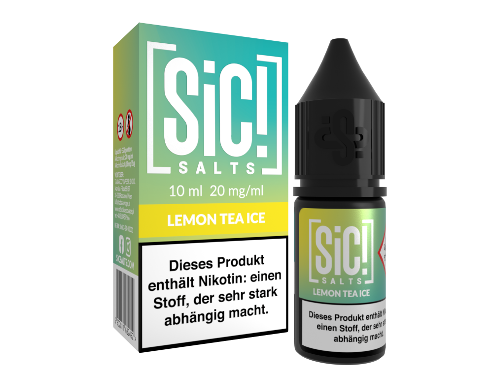 Lemon Tea Ice - SiC! Salts Nikotinsalz Liquid
