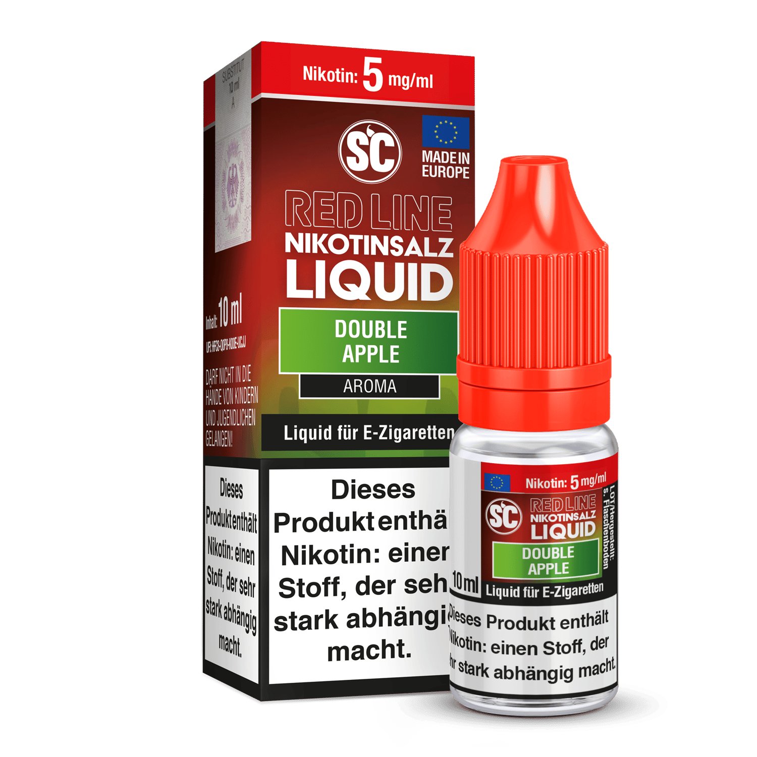 Double Apple - Red Line - SC Nikotinsalz Liquid