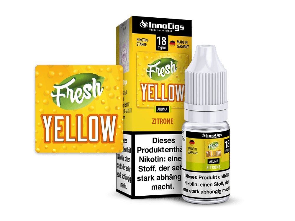 Fresh Yellow Zitrone - InnoCigs Liquid