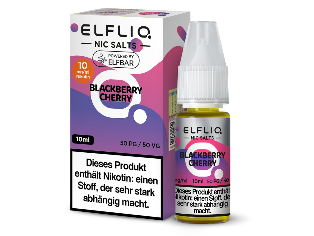 Blackberry Cherry - ELFLIQ Nikotinsalz Liquid