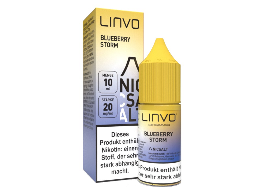 Blueberry Storm - Linvo Nikotinsalz Liquid