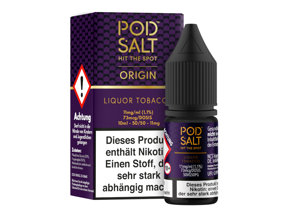 Liquor Tobacco - Pod Salt Origin Nikotinsalz Liquid