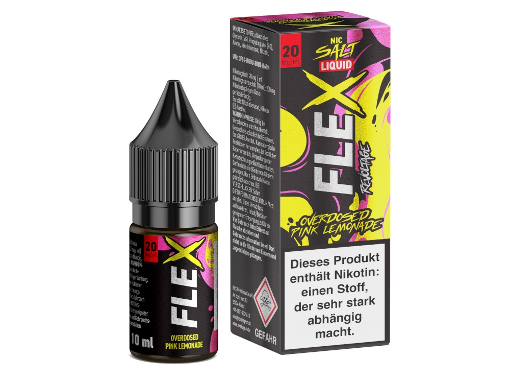 Pink Lemonade - FLEX - Revoltage Nikotinsalz Liquid