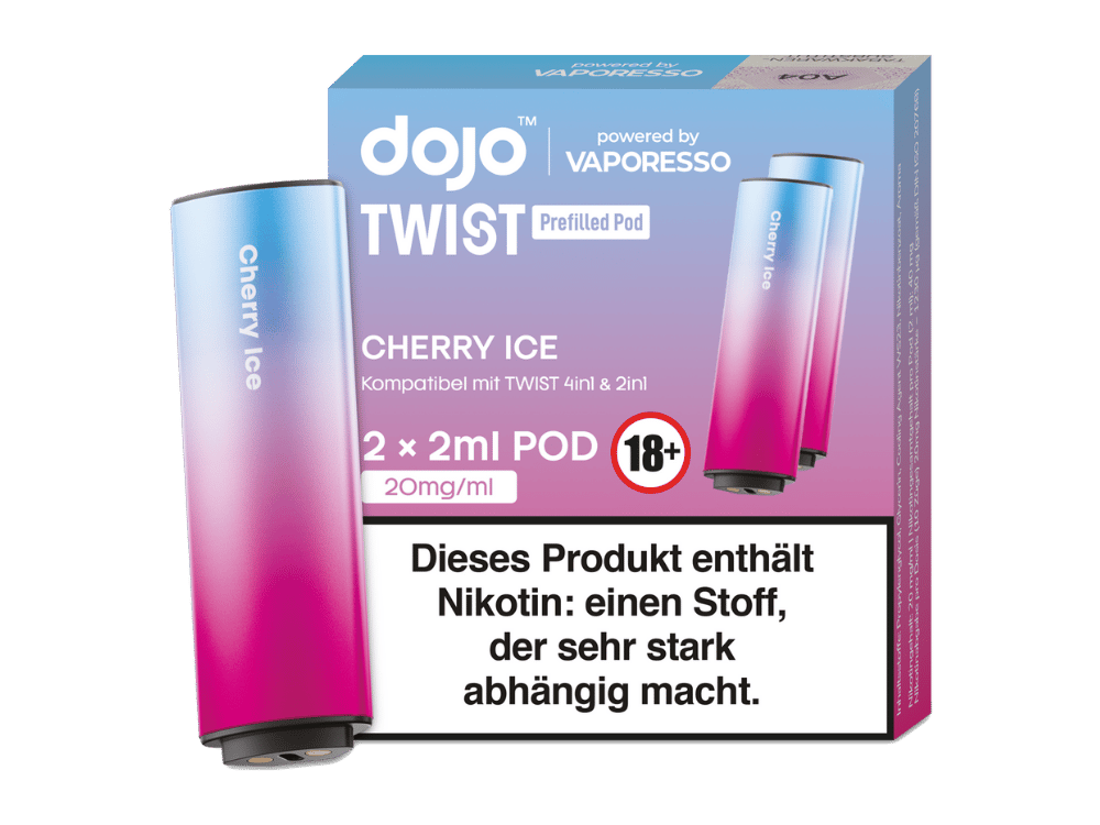 Vaporesso - Dojo - Twist Pod 20 mg/ml (2 Stück pro Packung)