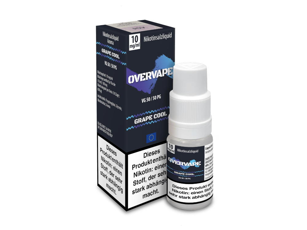 Grape Cool - Overvape Nikotinsalz Liquid