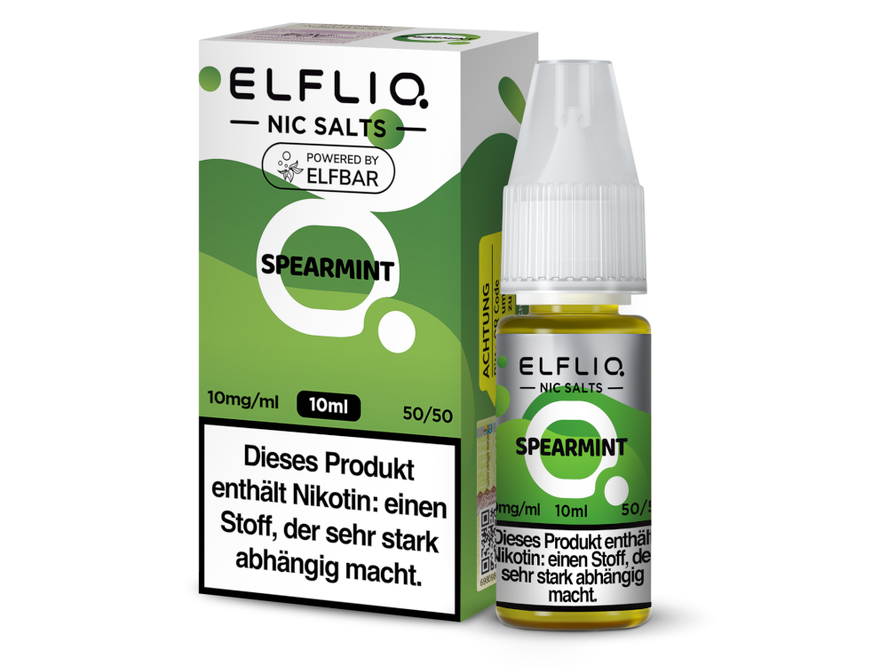 Spearmint - ELFLIQ Nikotinsalz Liquid