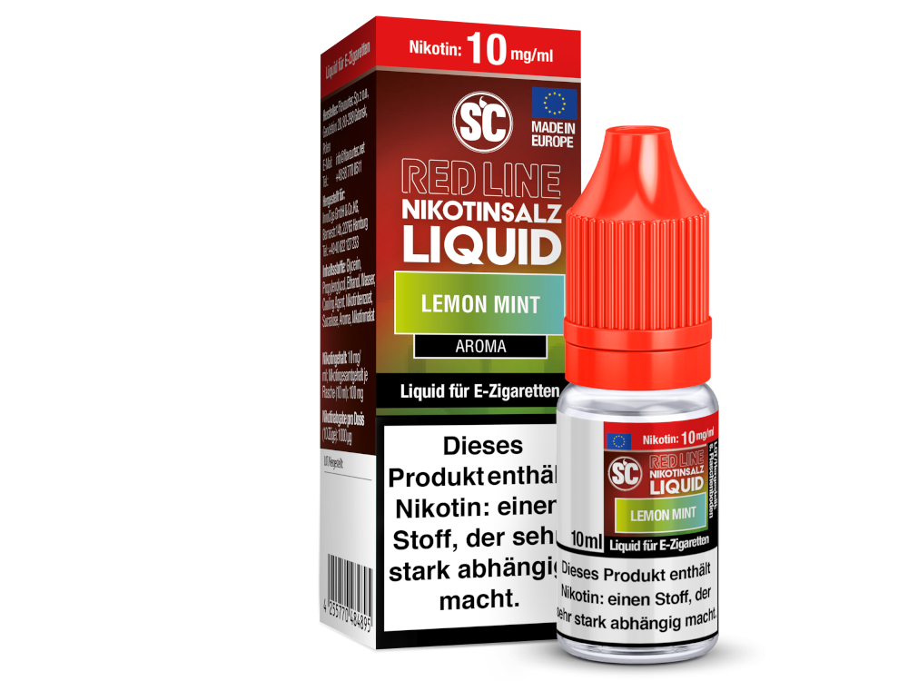 Lemon Mint - Red Line - SC Nikotinsalz Liquid
