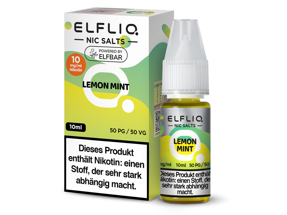 Lemon Mint - ELFLIQ Nikotinsalz Liquid