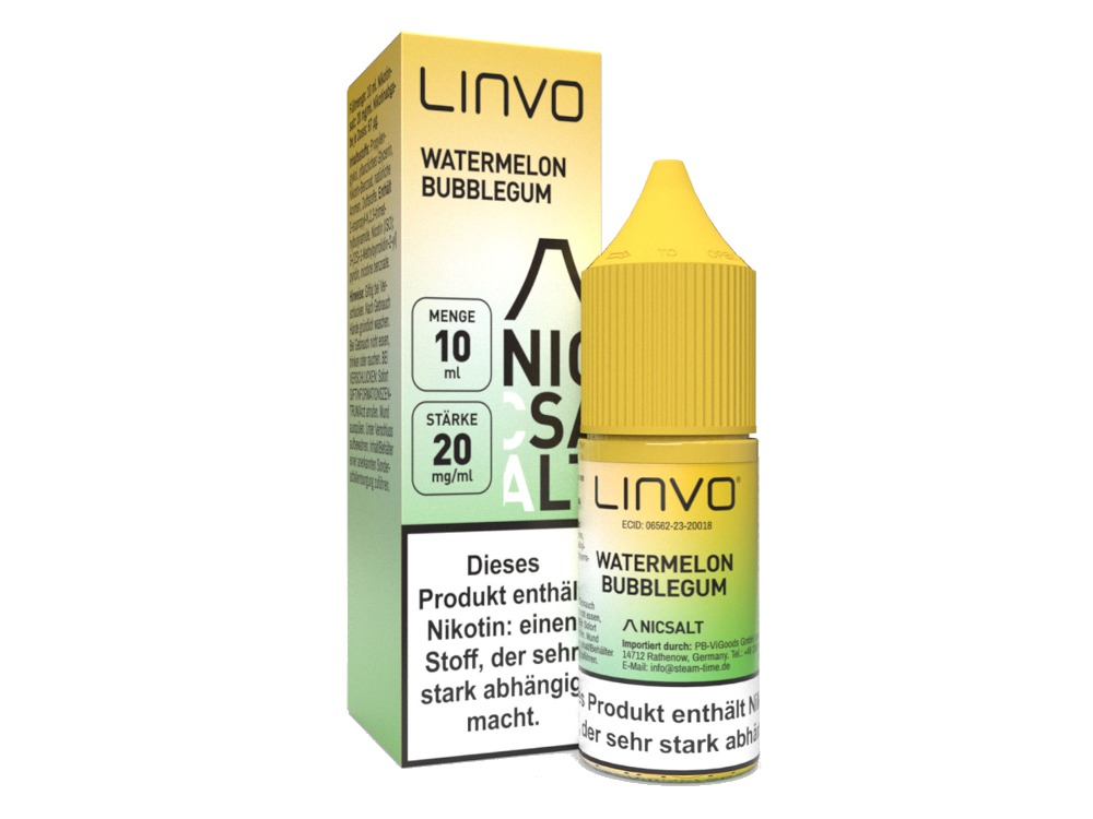 Watermelon Bubblegum - Linvo Nikotinsalz Liquid