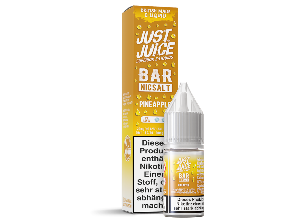 Pineapple - Just Juice Bar Nikotinsalz Liquid