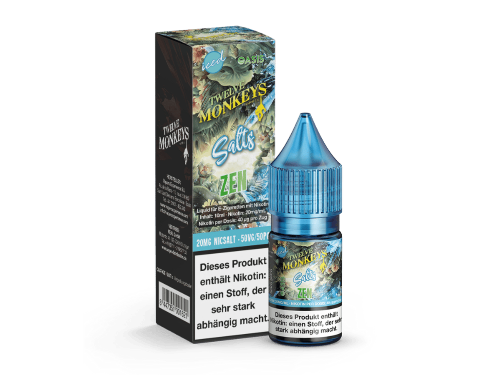 Zen - Iced - Twelve Monkeys Nikotinsalz Liquid