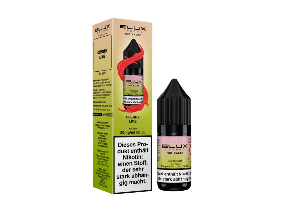 Cherry Lime - Elux Nikotinsalz Liquid