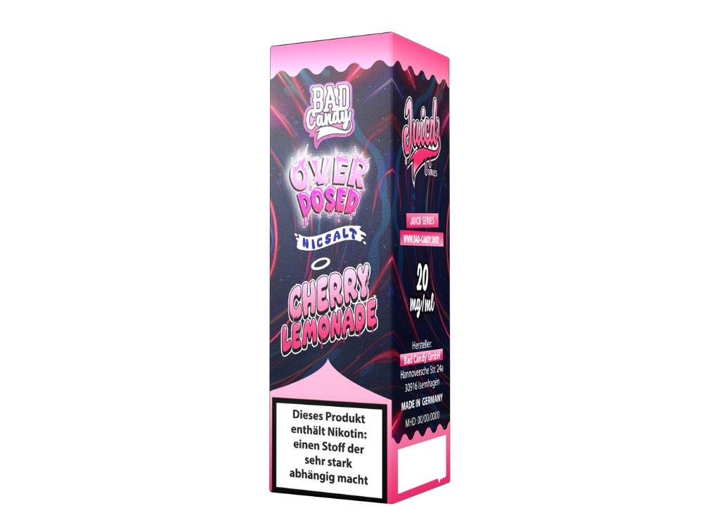 Cherry Lemonade - Juicd - Bad Candy Liquids Nikotinsalz Liquid