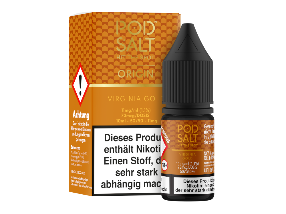Virginia Gold - Pod Salt Origin Nikotinsalz Liquid