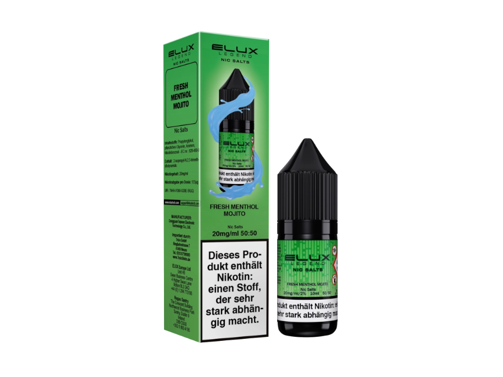 Fresh Menthol Mojito - Elux Nikotinsalz Liquid